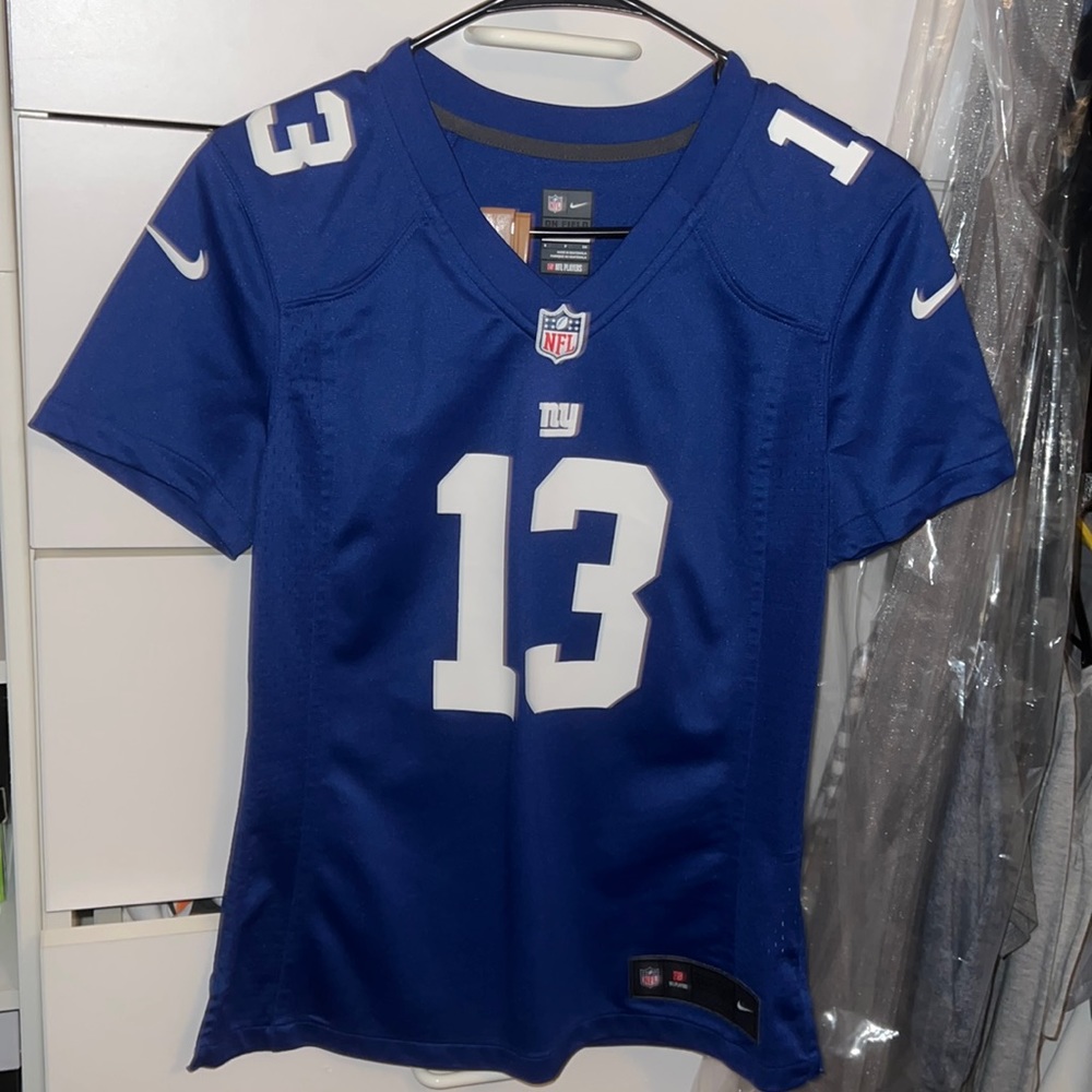 NFL GIANTS BECKHAM JR JERSEY WOMENS SMALL